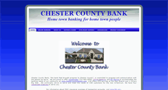 Desktop Screenshot of chestercountybanktn.com