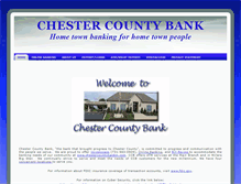 Tablet Screenshot of chestercountybanktn.com